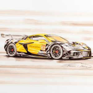 N178 Corvette Z06 LMGT3 R - Le Mans 2025