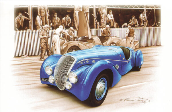 CP81 - Peugeot Darl'mat- 24 Heures du Mans 1937