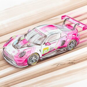 N176 Porsche GT3 R Iron Dames - Le Mans 2025