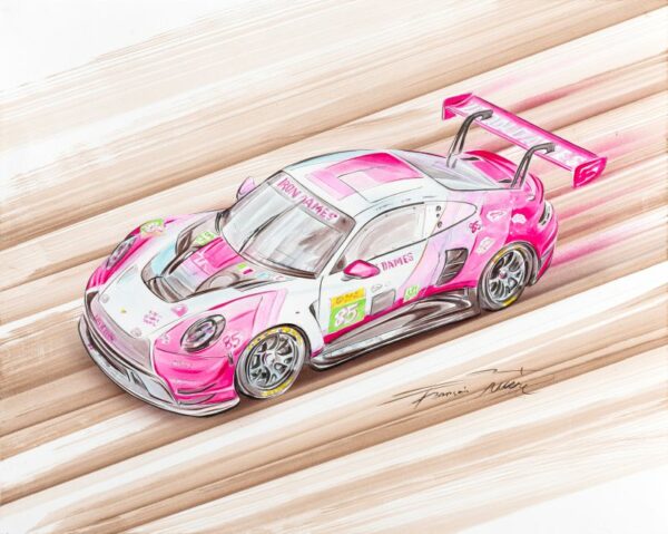 N176 Porsche GT3 R Iron Dames - Le Mans 2025