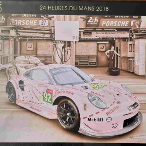 P12 - Puzzle 1 000 pièces - Porsche 911 RSR - 24 Heures du Mans 2018